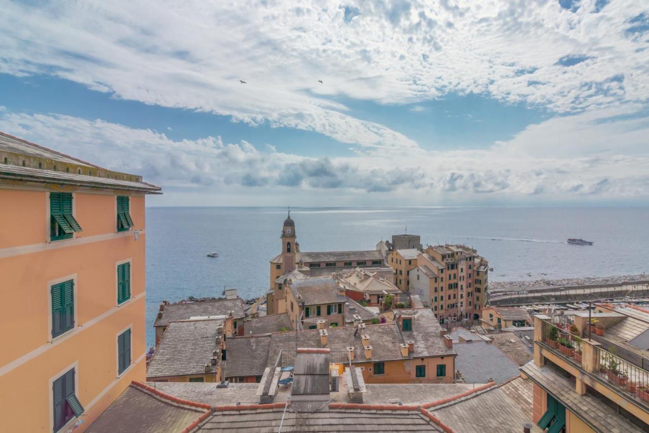 Ferienwohnung Sunny House Camogli Exterior foto